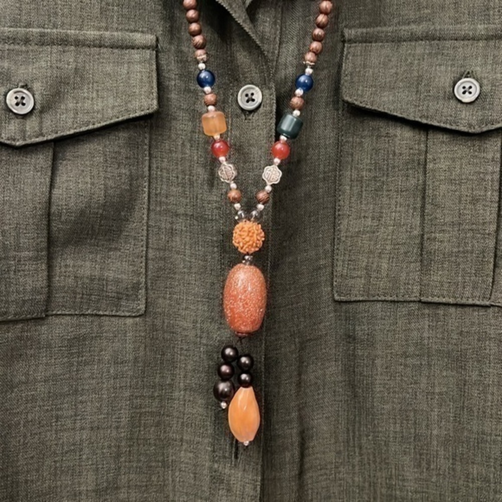 Brand new handmade jewelry beads necklace J007-2